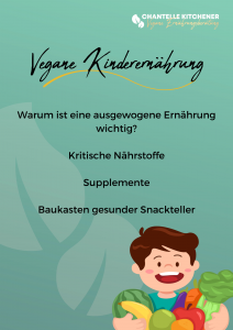 Freebie vegane Kinderernaehrung Chantelle Kitchener | Vegane Ernährungsberatung | Achim bei Bremen